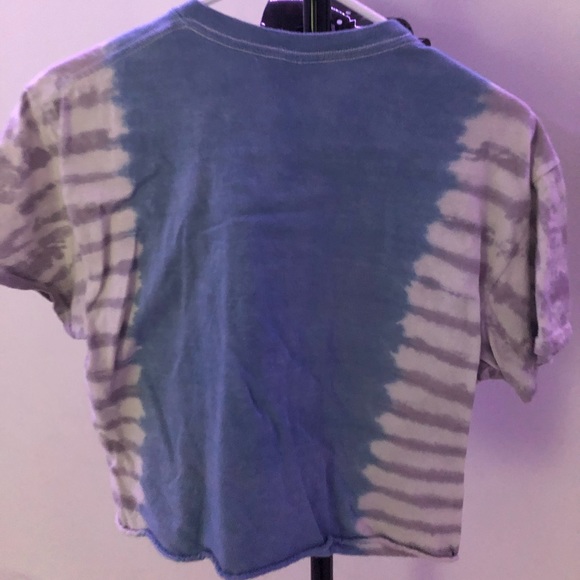 Tie Dye Semi-Cropped Tee - Picture 2 of 3